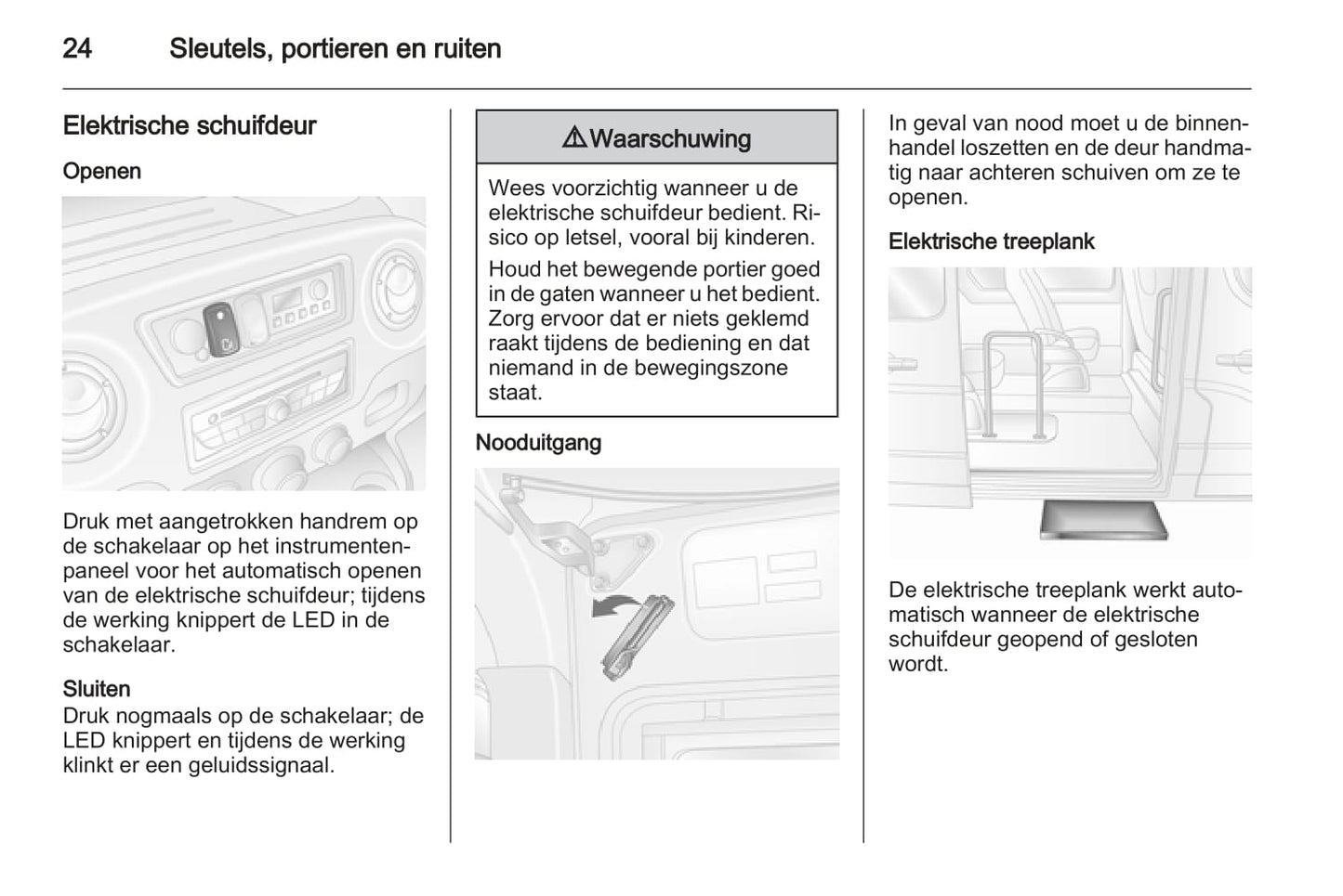 2012 Opel Movano Owner's Manual | Dutch