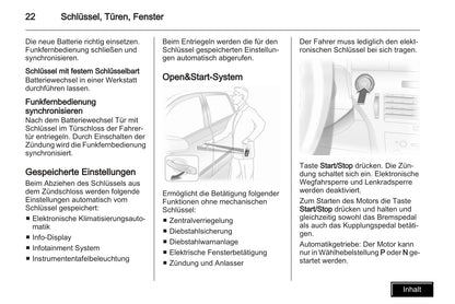 2009-2010 Opel Astra Bedienungsanleitung | Deutsch