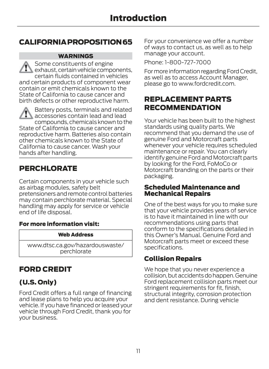 2016 Ford Escape Owner's Manual | English