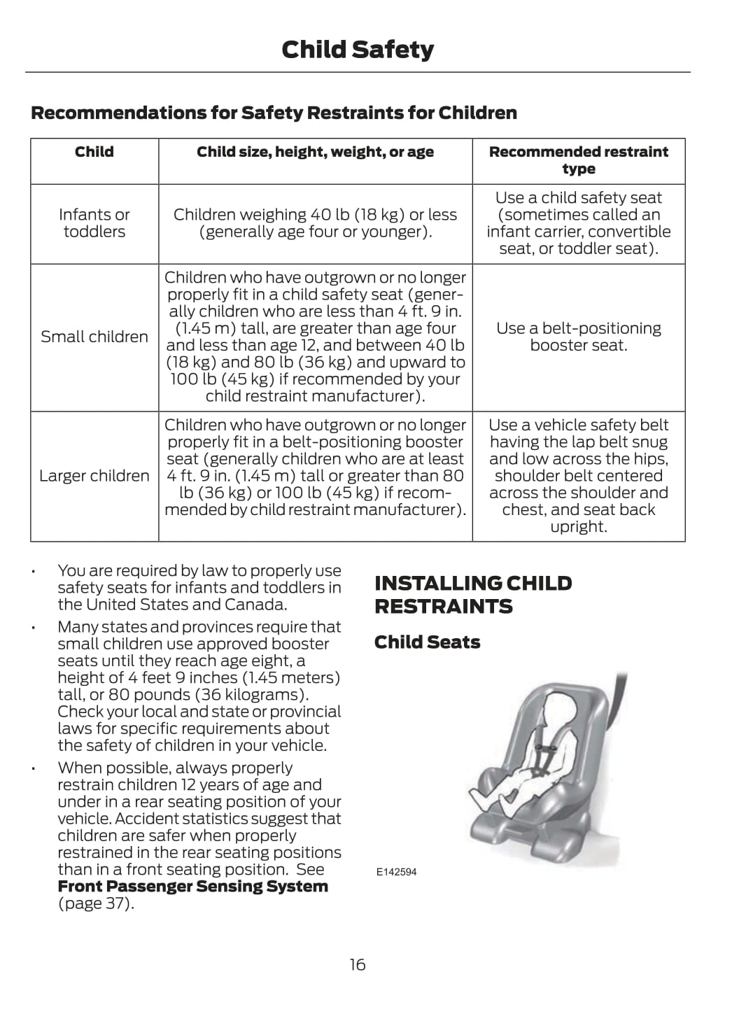 2016 Ford Escape Owner's Manual | English