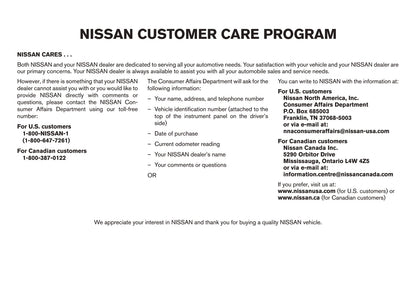 2015 Nissan Xterra Owner's Manual | English