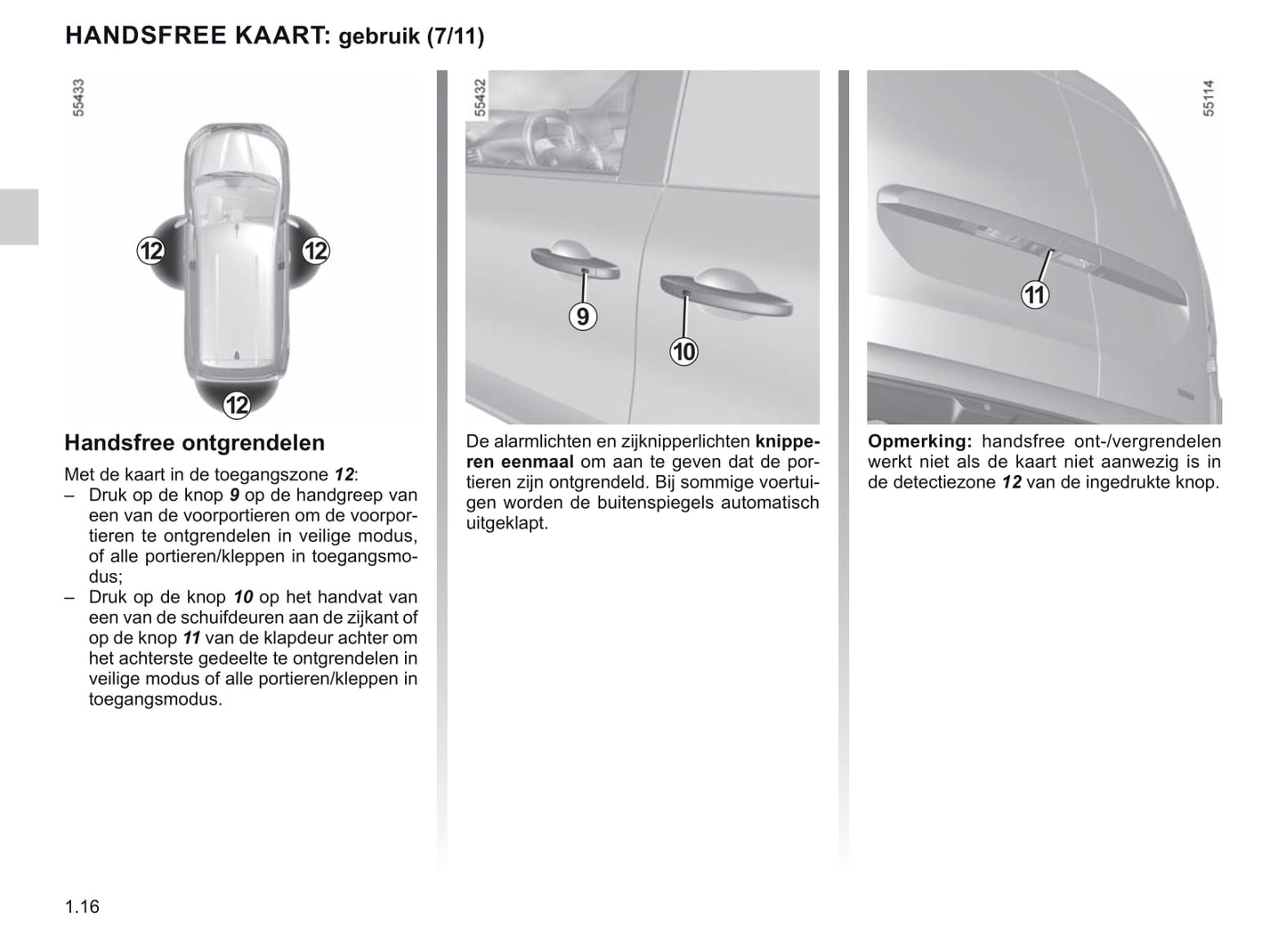2021-2022 Renault Kangoo Bedienungsanleitung | Niederländisch
