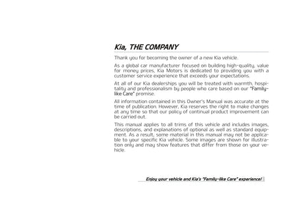 2018-2019 Kia Carnival/Sedona Owner's Manual | English
