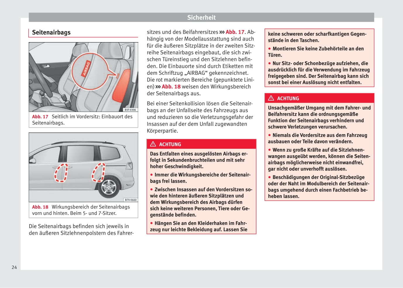 2010-2015 Seat Alhambra Owner's Manual | German