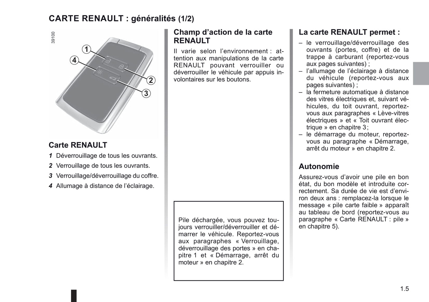 2018-2019 Renault Talisman Gebruikershandleiding | Frans