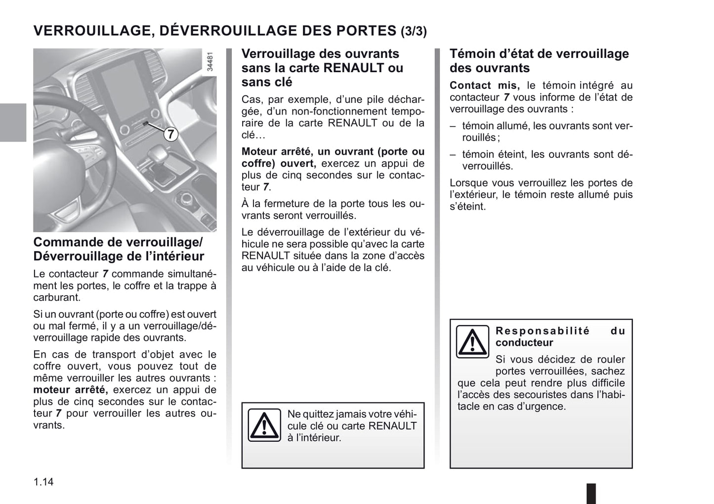 2018-2019 Renault Talisman Gebruikershandleiding | Frans