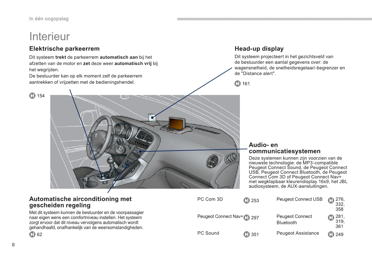 2013-2014 Peugeot 3008 Gebruikershandleiding | Nederlands