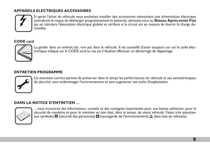 2009-2010 Fiat Doblò Bedienungsanleitung | Französisch