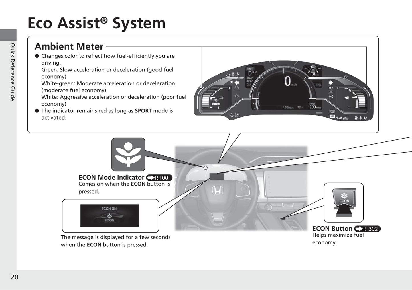 2021 Honda Clarity Plug-in Hybrid Owner's Manual | English