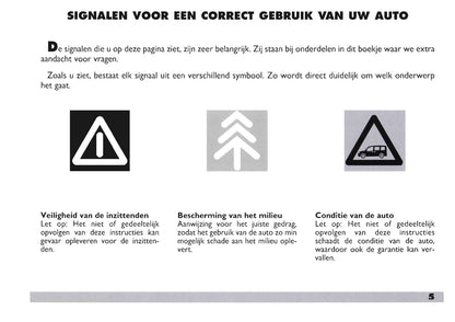 2003-2004 Fiat Doblò Gebruikershandleiding | Nederlands