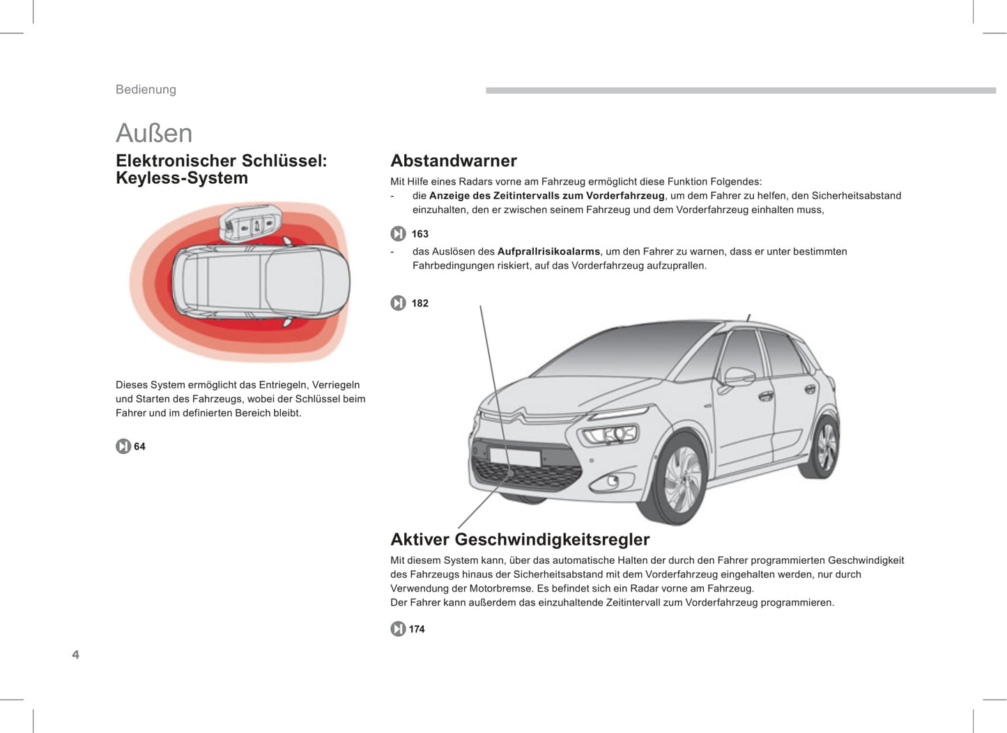 2013-2014 Citroën C4 Picasso/Grand C4 Picasso Gebruikershandleiding | Duits