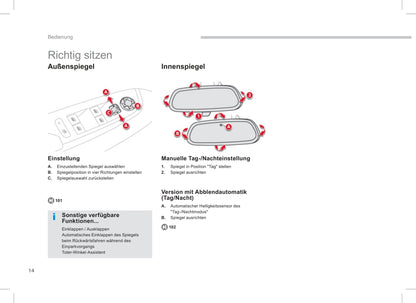 2013-2014 Citroën C4 Picasso/Grand C4 Picasso Gebruikershandleiding | Duits