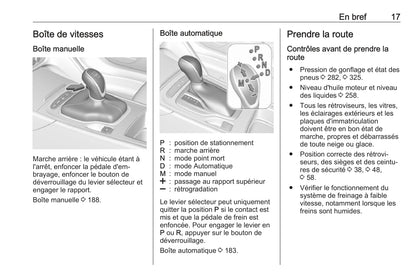 2018 Opel Insignia Owner's Manual | French