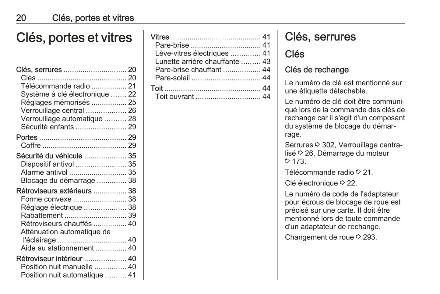 2018 Opel Insignia Owner's Manual | French