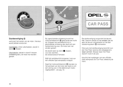 1994-2000 Opel Tigra Gebruikershandleiding | Nederlands