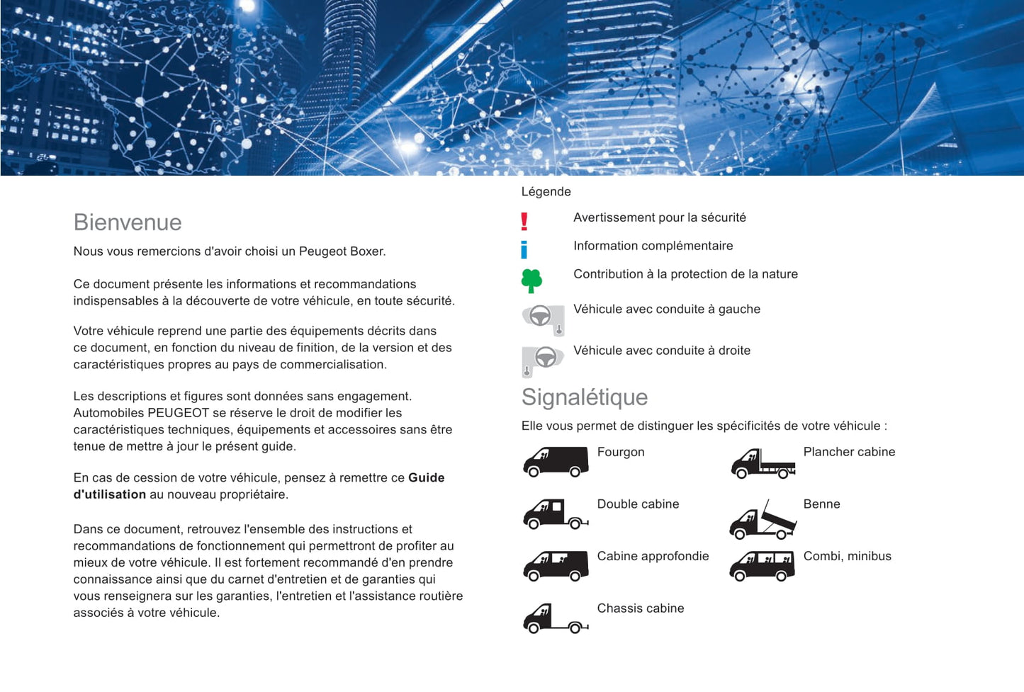 2017-2019 Peugeot Boxer Bedienungsanleitung | Französisch