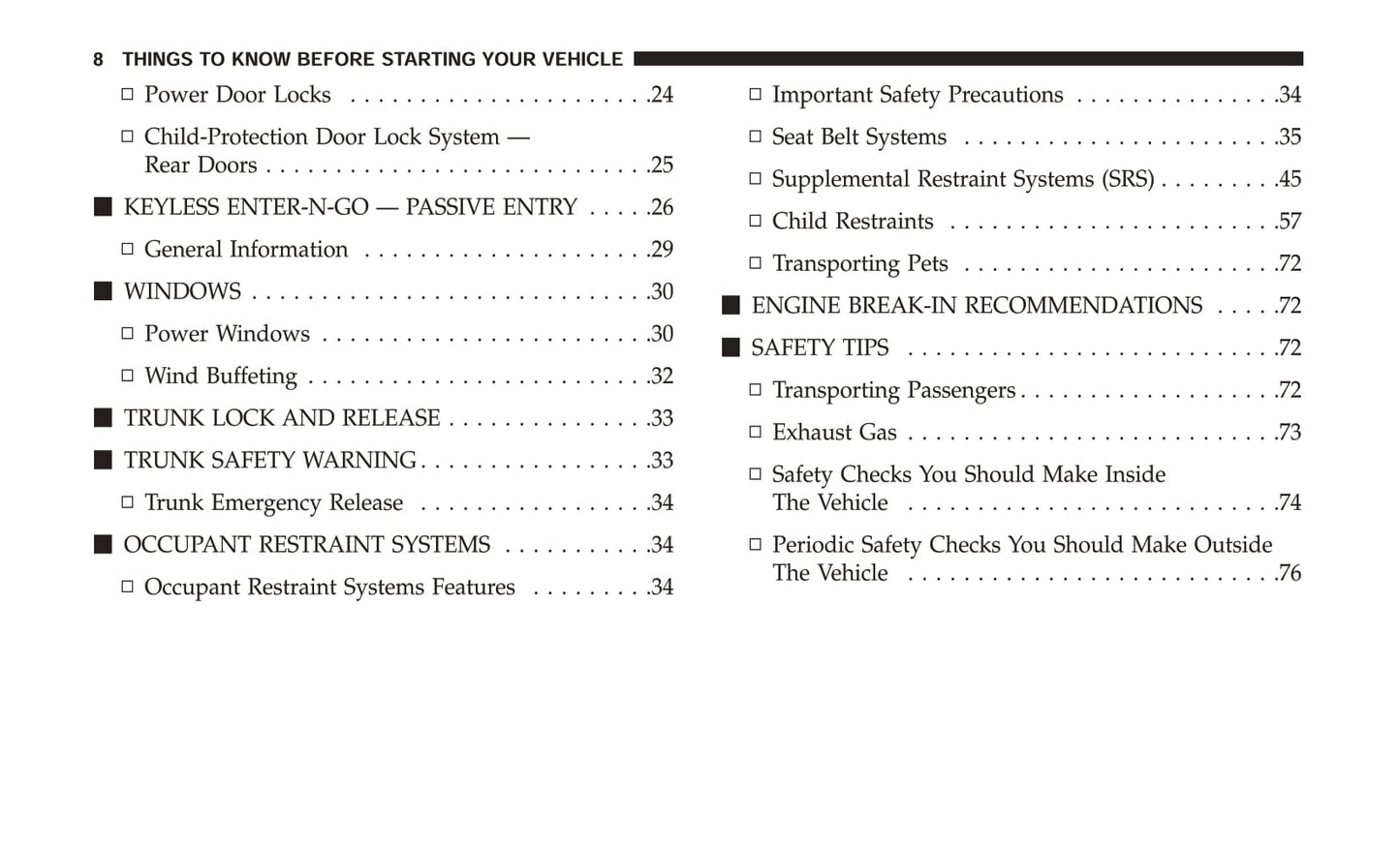 2017 Chrysler 300 Owner's Manual | English