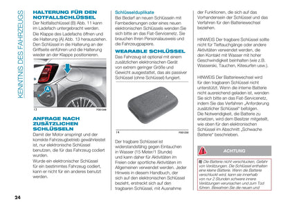 2021-2022 Fiat 500e Owner's Manual | German