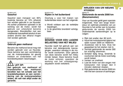 2004-2005 Hyundai Accent Bedienungsanleitung | Niederländisch