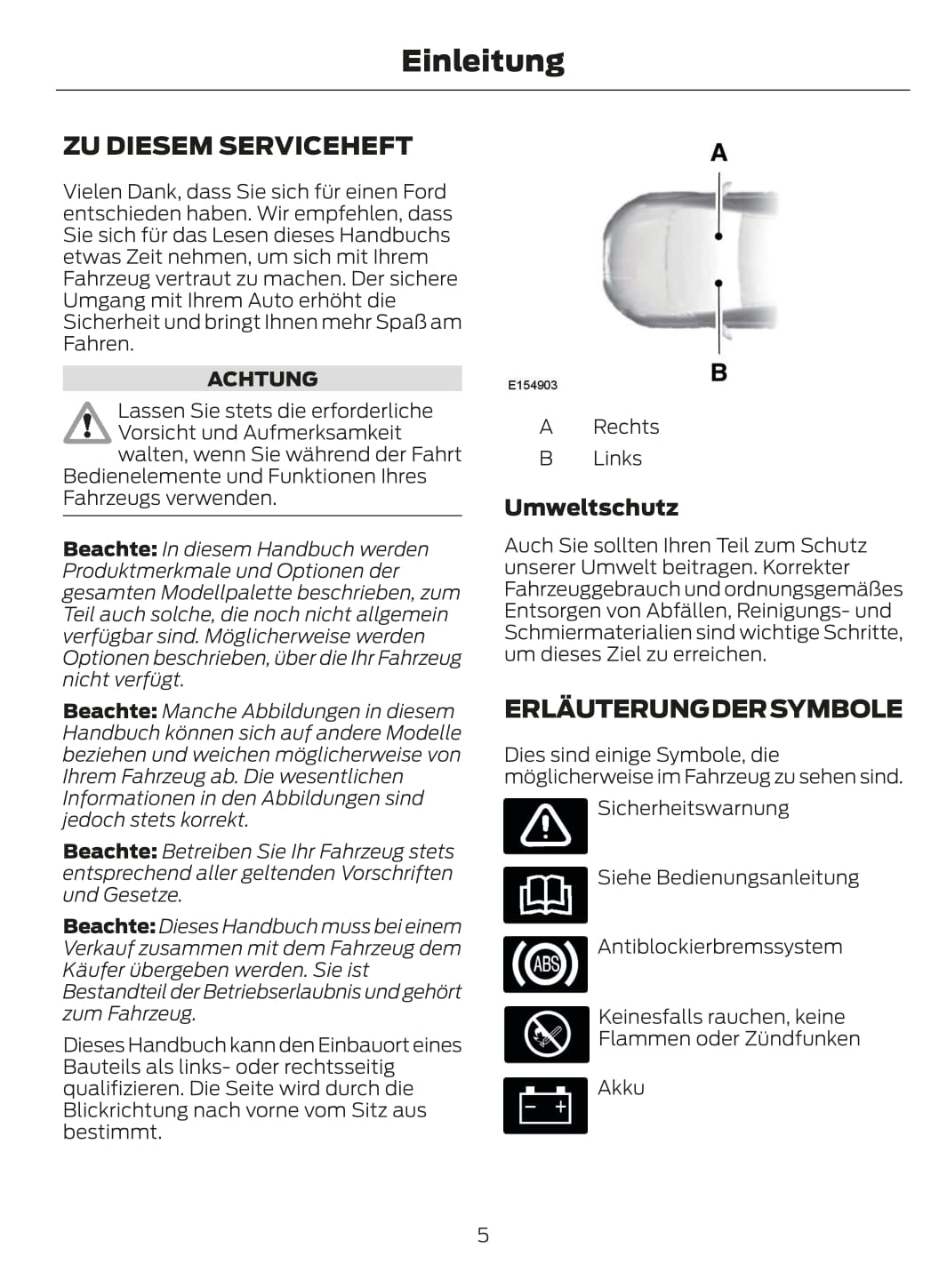 2012-2013 Ford Fiesta Bedienungsanleitung | Deutsch