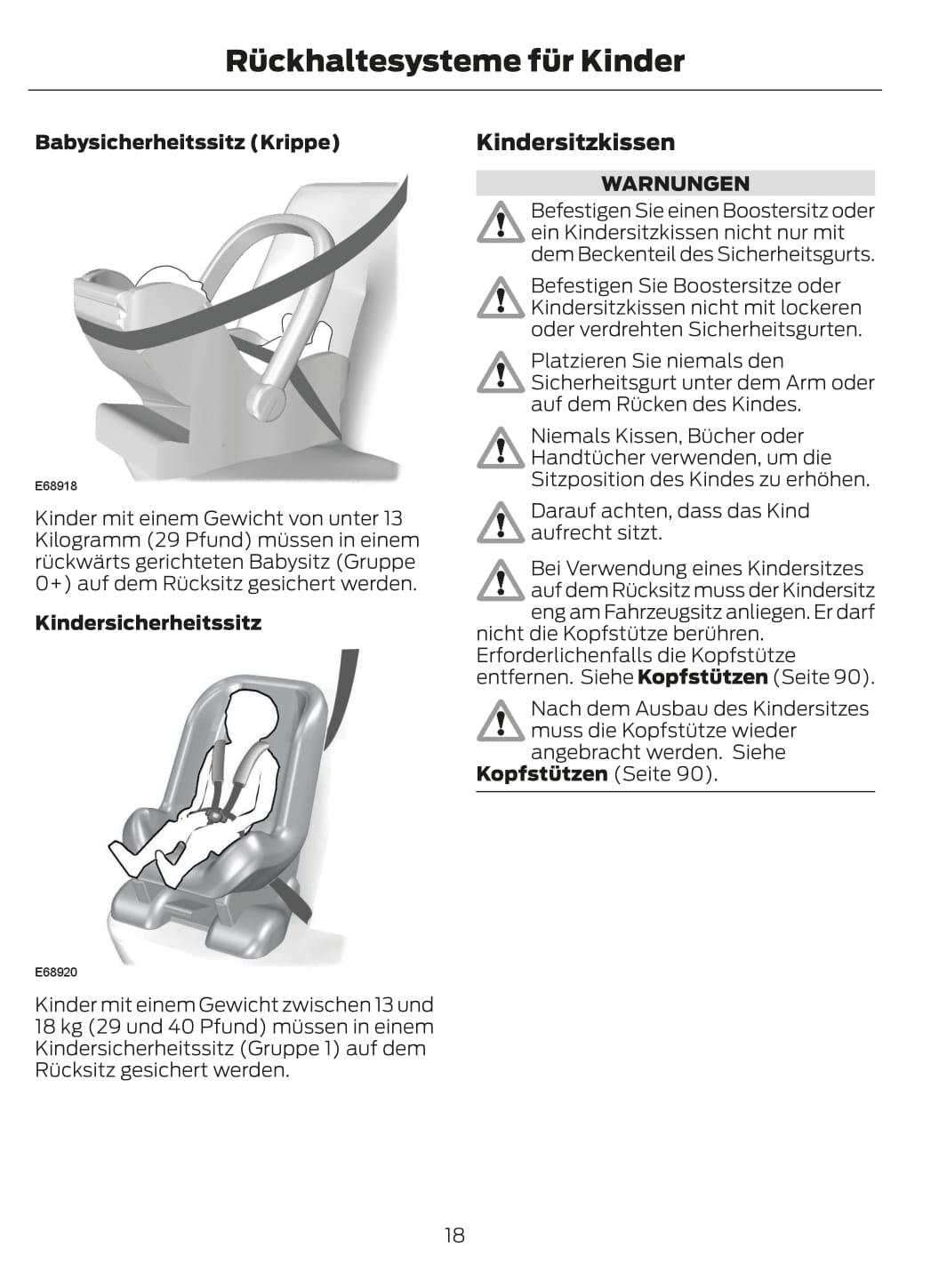 2012-2013 Ford Fiesta Owner's Manual | German