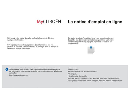 2011-2012 Citroën Berlingo First Owner's Manual | French