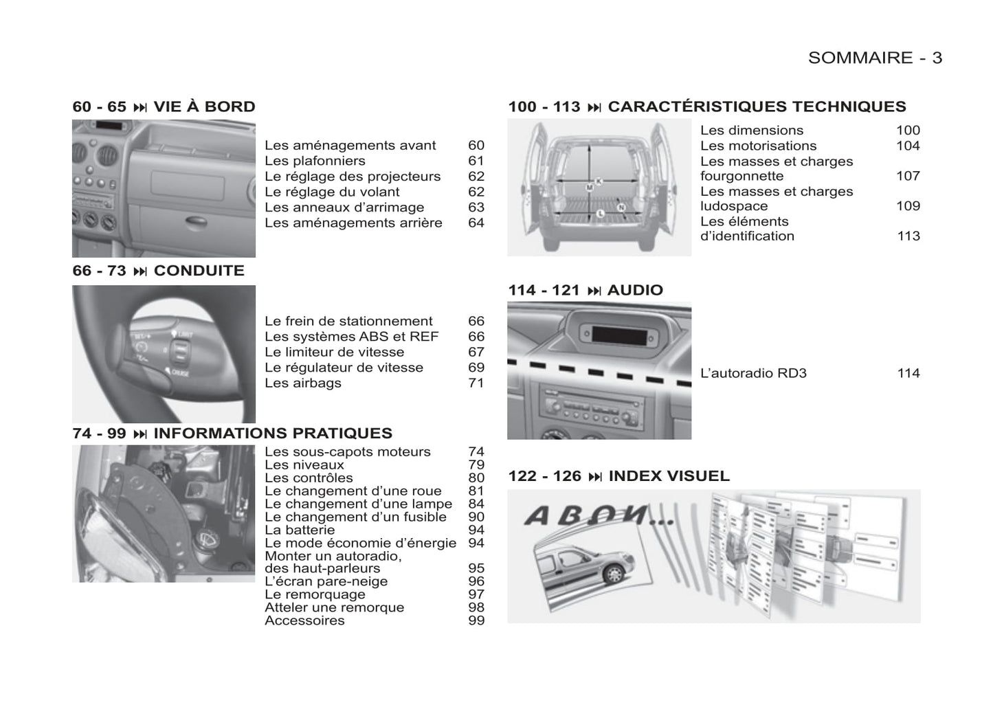 2002-2009 Citroën Berlingo Manuel du propriétaire | Français