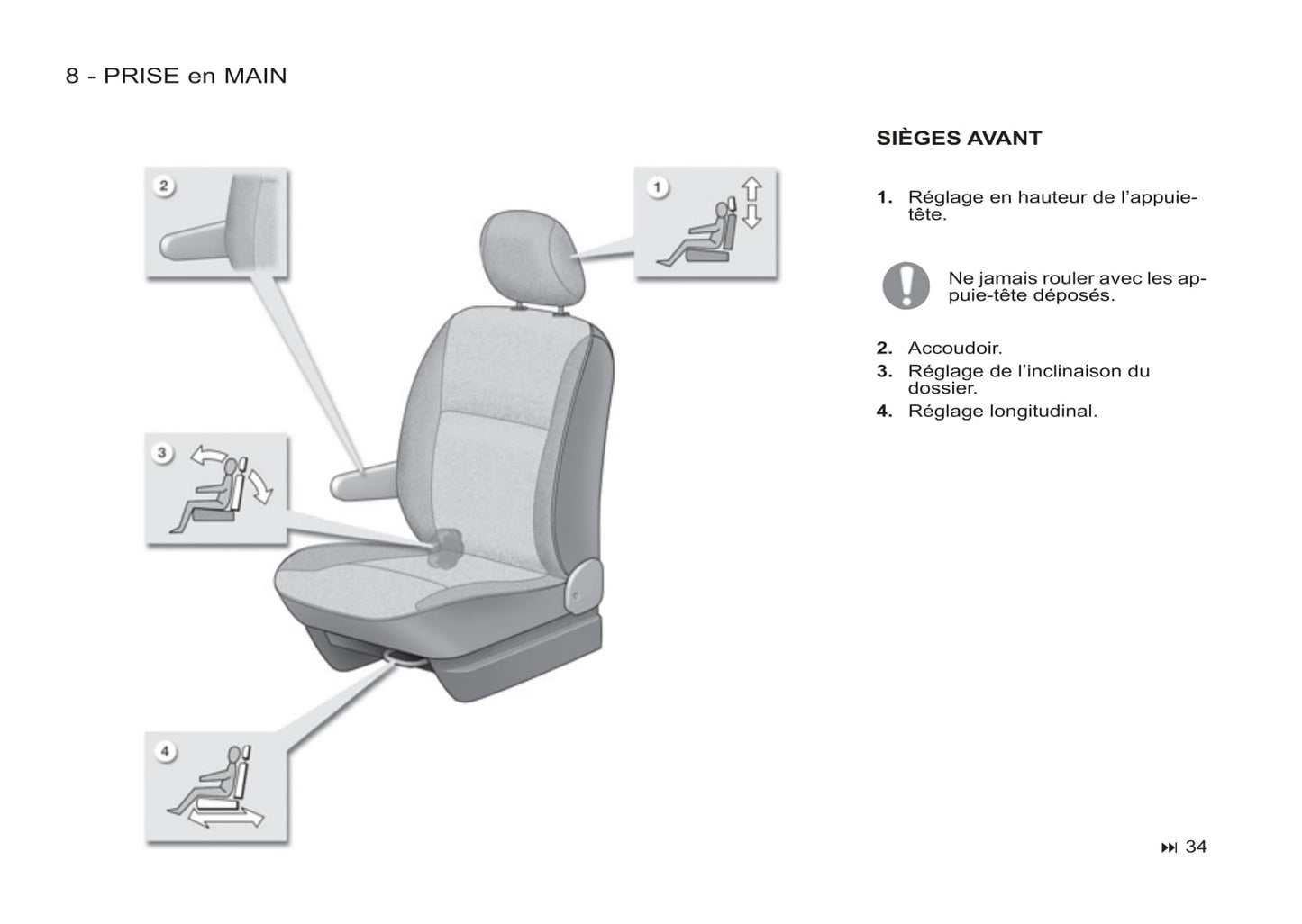 2011-2012 Citroën Berlingo First Owner's Manual | French