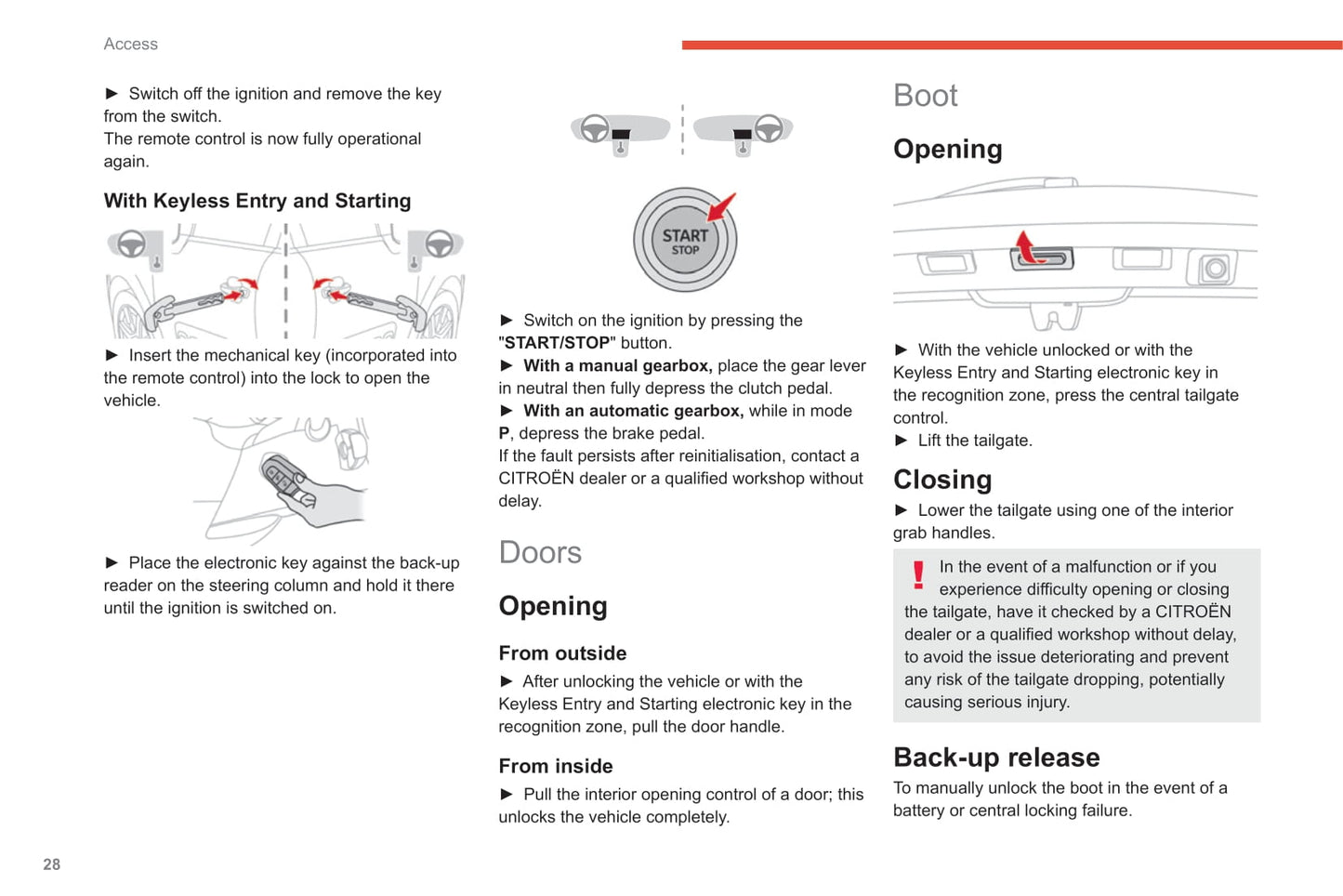 2019-2020 Citroën C3 Owner's Manual | English