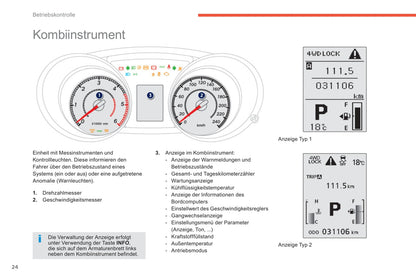 2011-2013 Peugeot 4008 Owner's Manual | German