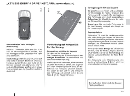 2018-2020 Dacia Duster Owner's Manual | German