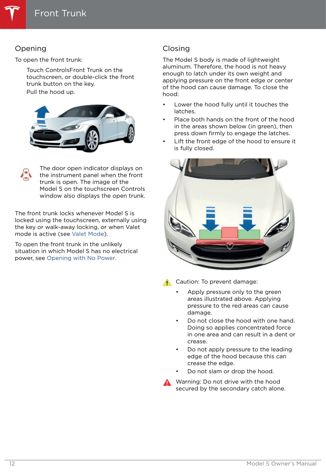 2013-2016 Tesla Model S Owner's Manual | English