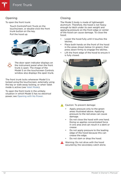2013-2016 Tesla Model S Gebruikershandleiding | Engels