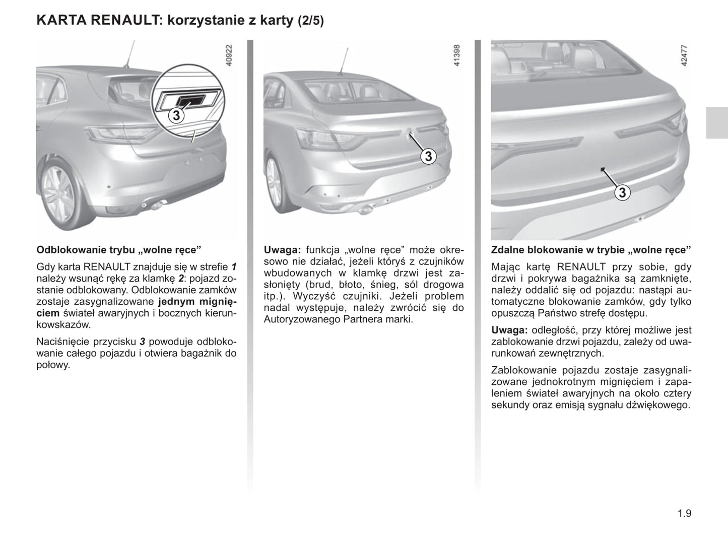 2018-2019 Renault Mégane Gebruikershandleiding | Pools