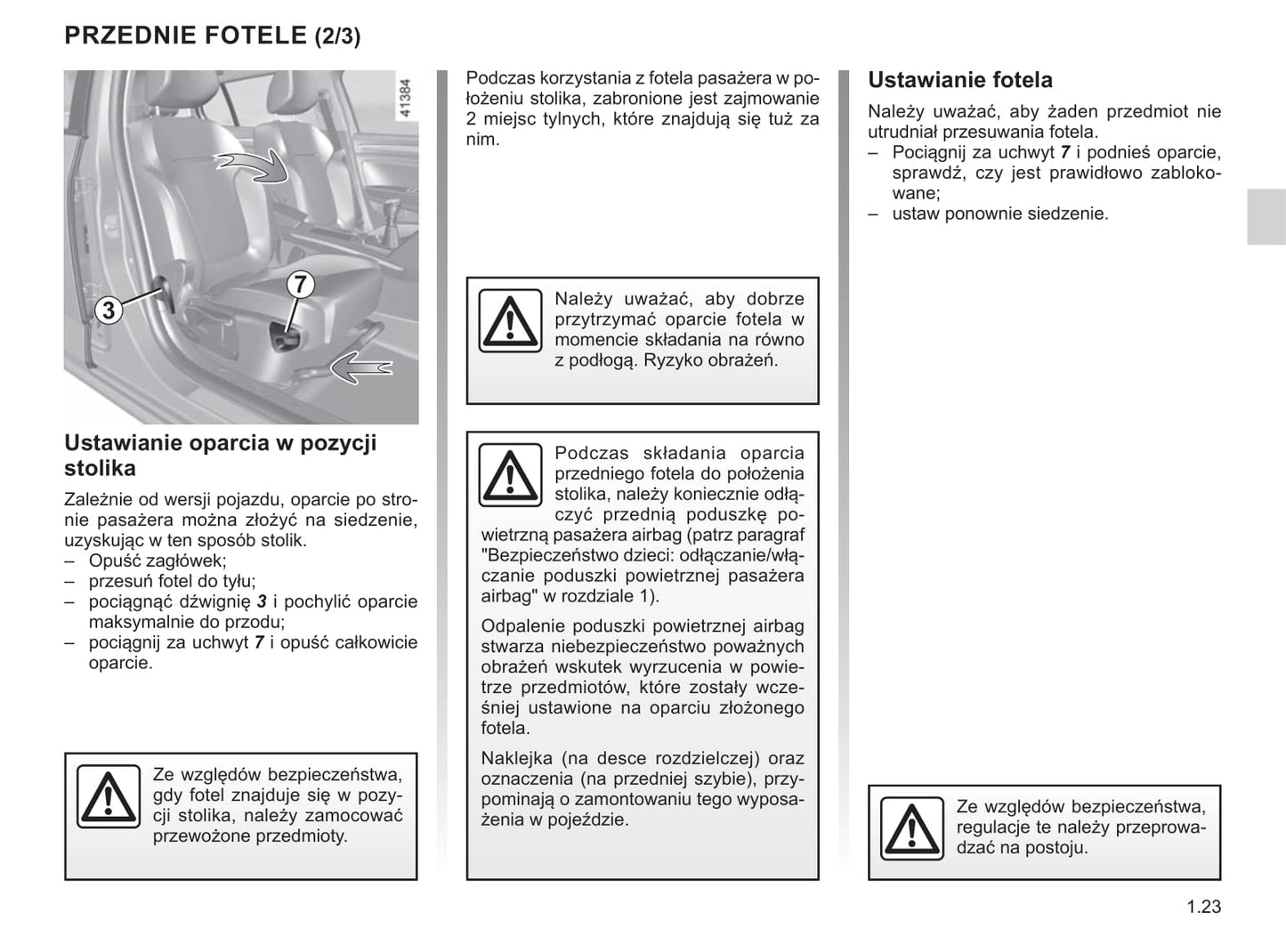 2018-2019 Renault Mégane Gebruikershandleiding | Pools