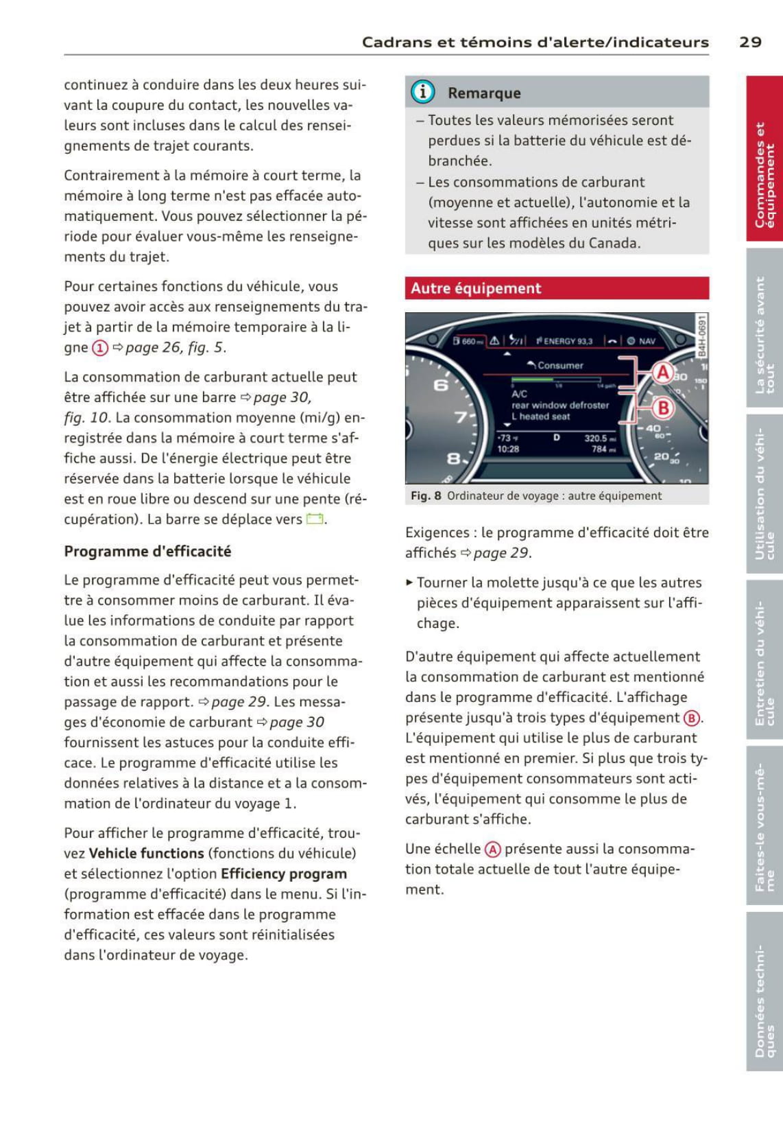 2011-2014 Audi A6/S6 Manuel du propriétaire | Français