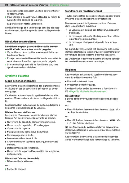 2019-2020 Skoda Kamiq Owner's Manual | French