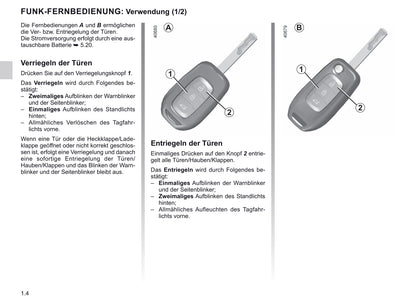 2019-2020 Renault Twingo Bedienungsanleitung | Deutsch