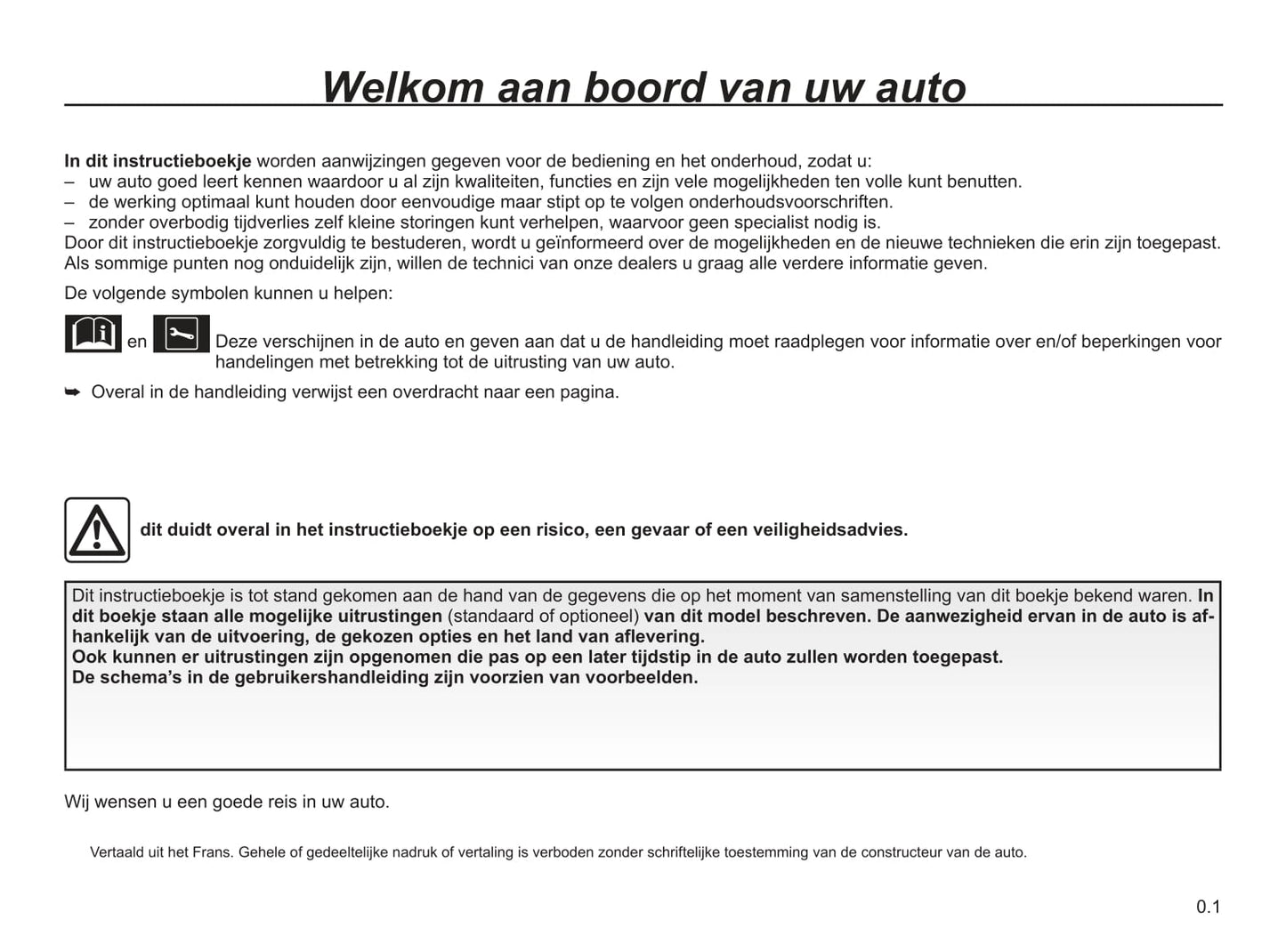 2021-2022 Renault Captur Owner's Manual | Dutch