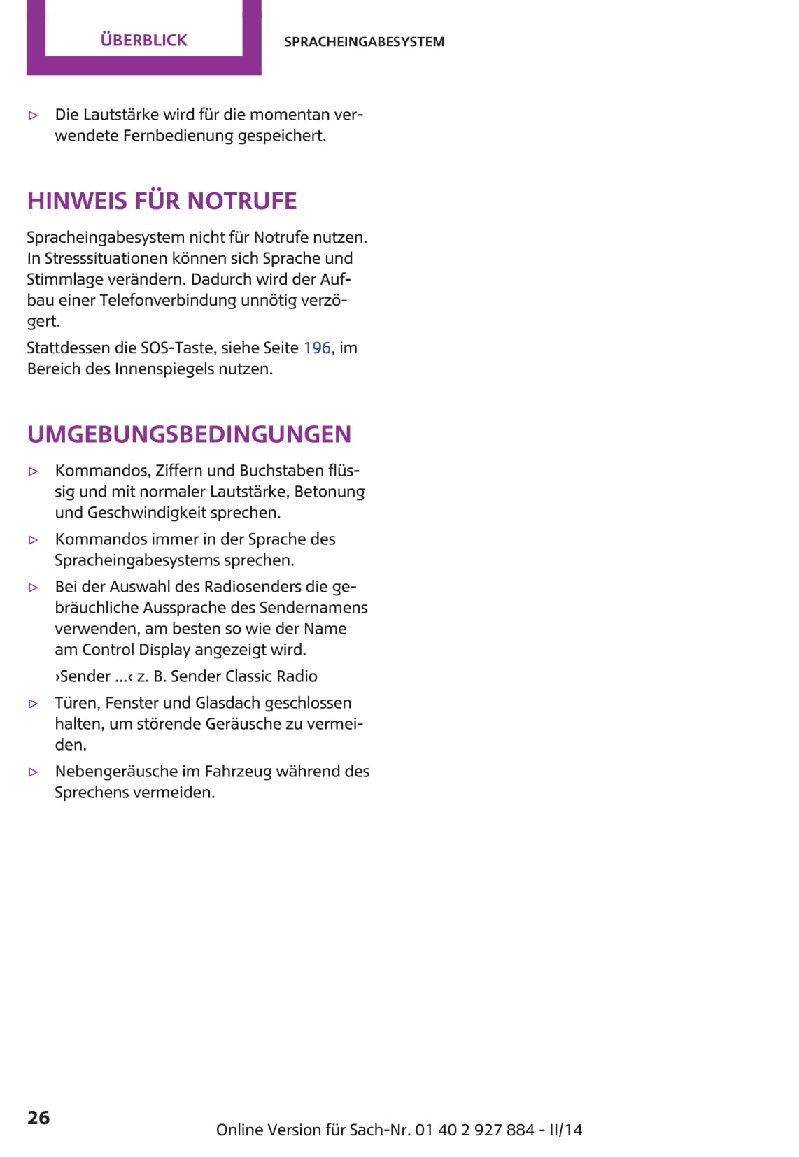 2014-2018 Mini Mini Gebruikershandleiding | Duits