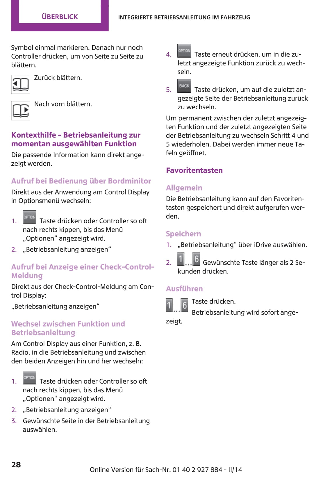 2014-2018 Mini Mini Gebruikershandleiding | Duits