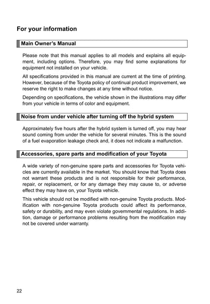 2015 Toyota Prius Plug-in Hybrid Gebruikershandleiding | Engels