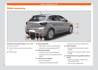 2021-2023 Seat Ibiza Bedienungsanleitung | Polnisch