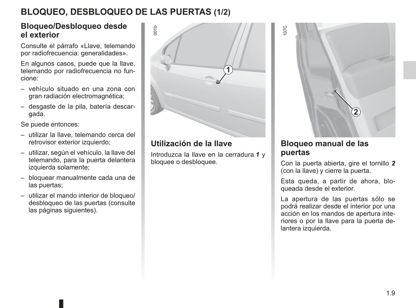 2012-2013 Renault Modus Gebruikershandleiding | Spaans