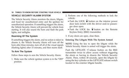 2016 Dodge Viper Owner's Manual | English