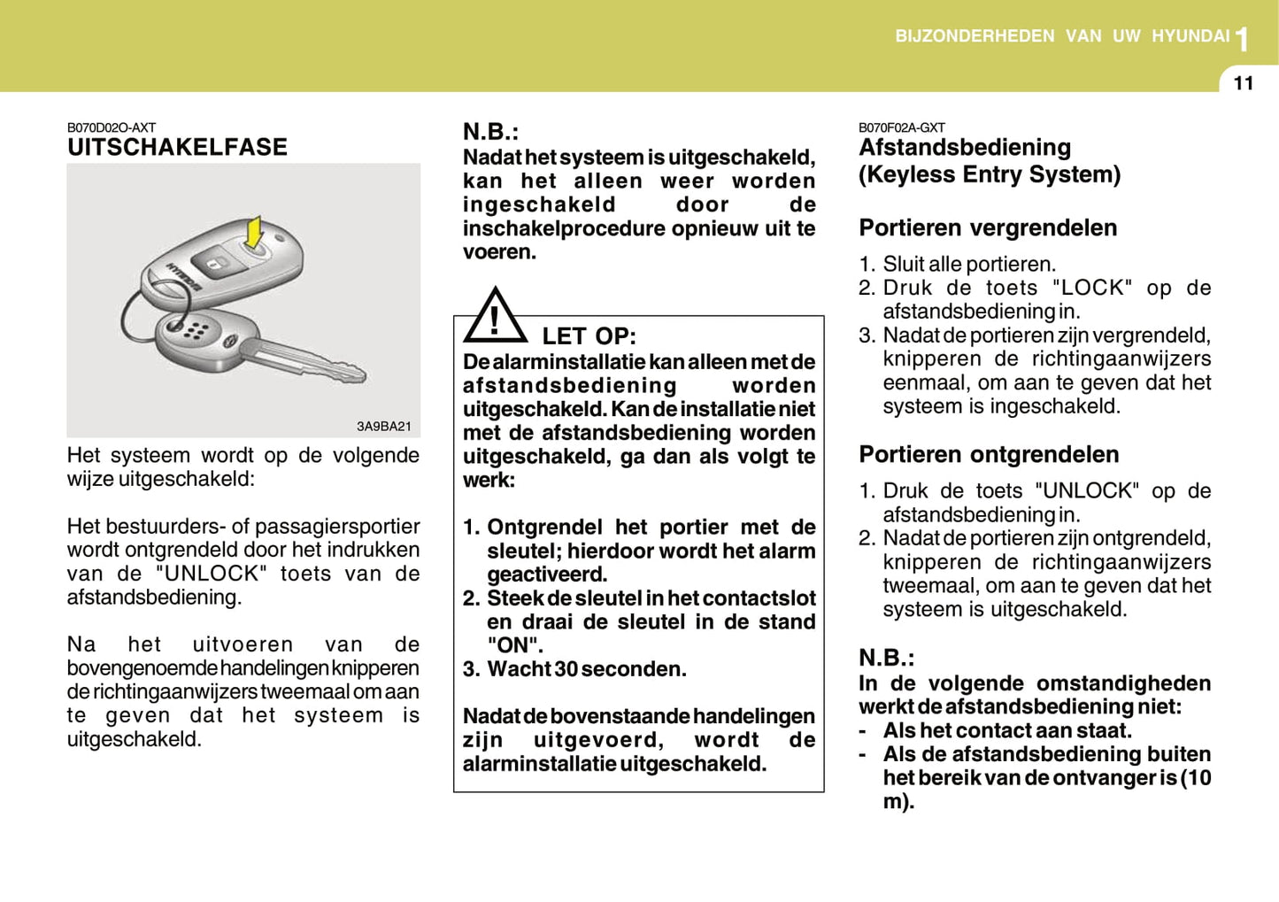 2002-2008 Hyundai Matrix Manuel du propriétaire | Néerlandais