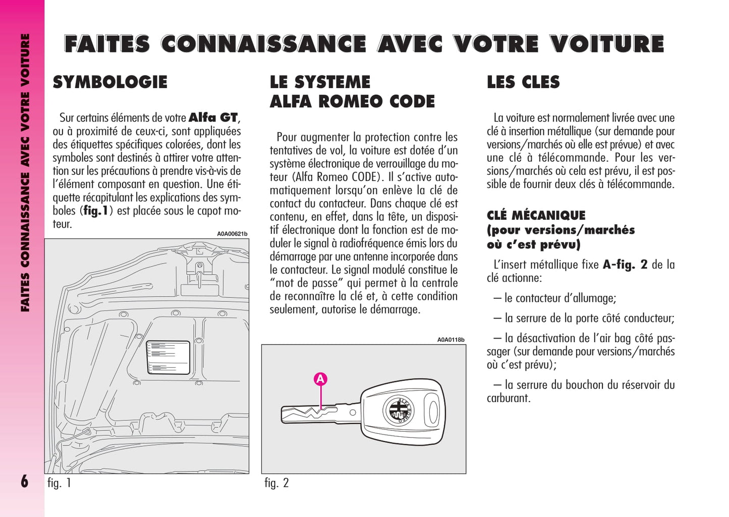 2007-2011 Alfa Romeo GT Manuel du propriétaire | Français