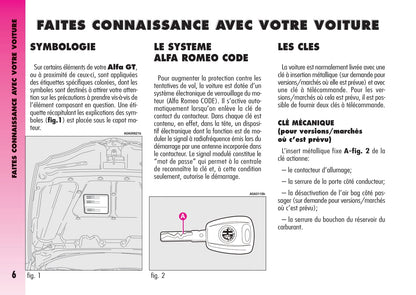 2007-2011 Alfa Romeo GT Manuel du propriétaire | Français