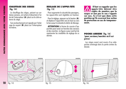 2007-2011 Alfa Romeo GT Owner's Manual | French