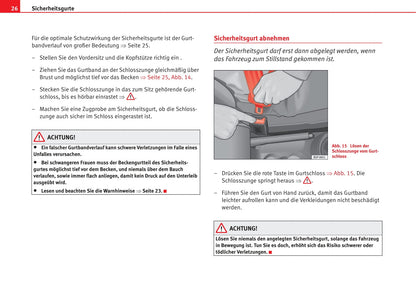 2006-2009 Seat Ibiza Owner's Manual | German